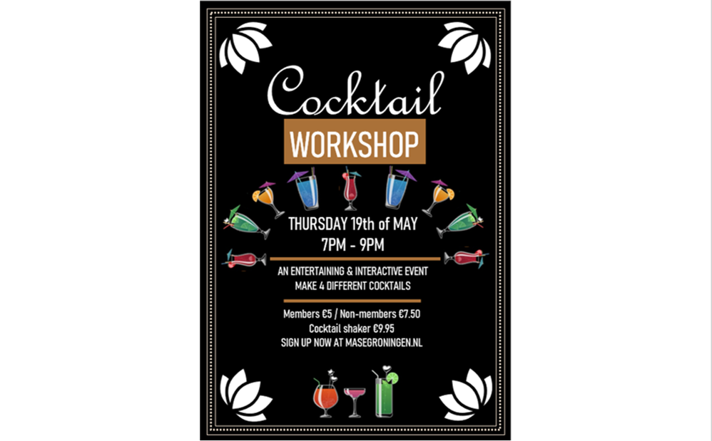 Cocktail workshop